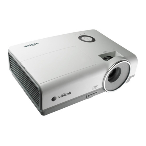 Vivitek D859 User manual