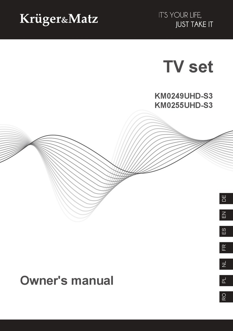 Krüger & Matz KM0249UHD-S3 User manual