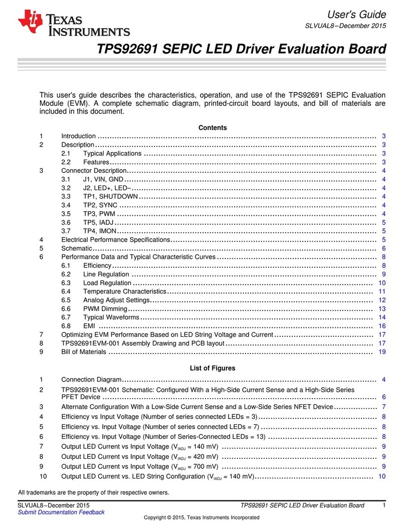 Texas Instruments TPS92691 User manual