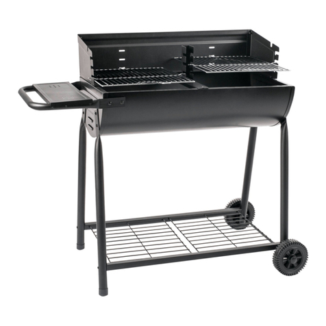 Mayer Barbecue Brenna Charcoal MHG-100 BASIC User manual
