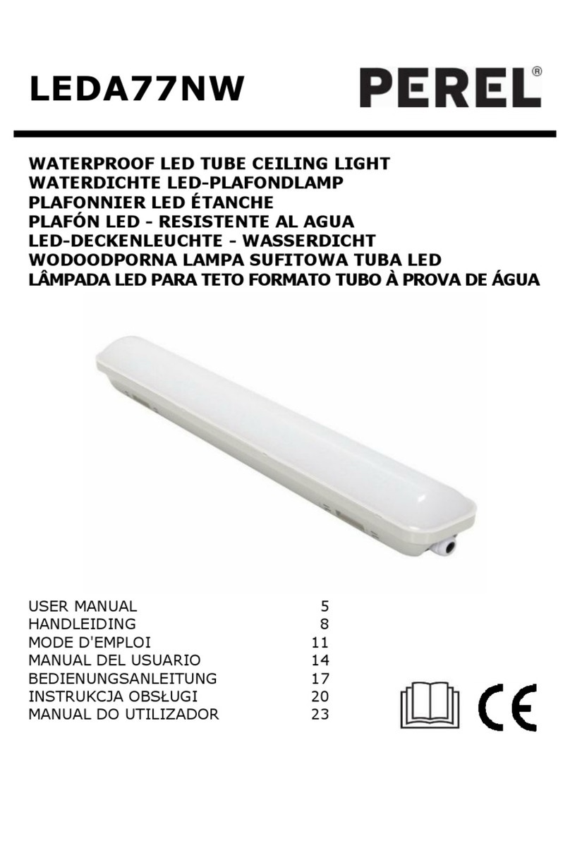Perel LEDA77NW user manual