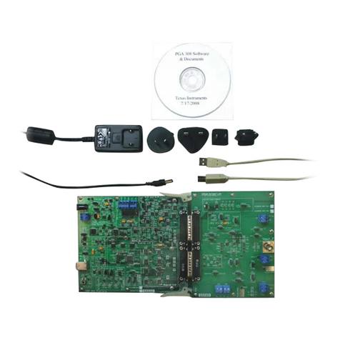 Texas Instruments PGA308EVM User manual