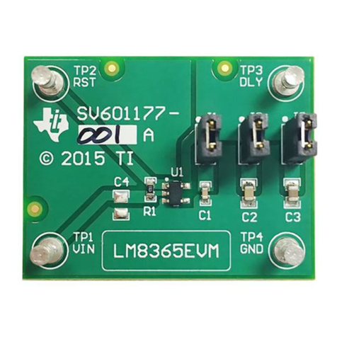 Texas Instruments LM8365EVM User manual