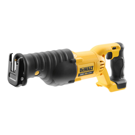 DeWalt XR LI-ION DCS380-XE instruction manual