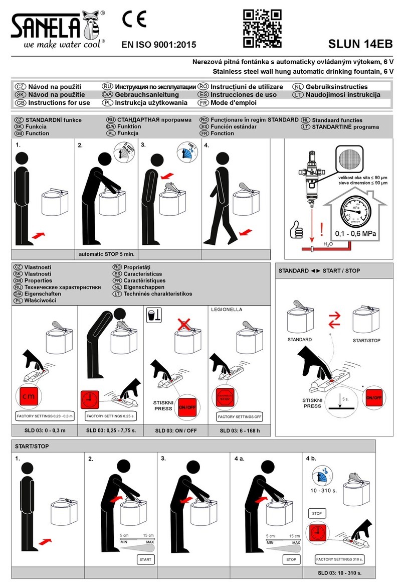 Sanela SLUN 14EB User manual Sanela SLUN 14EB User manual