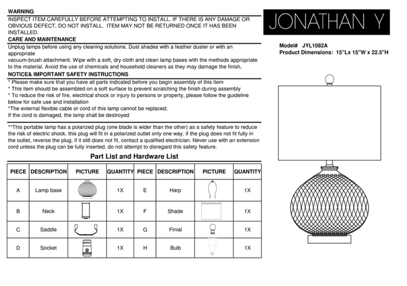 JONATHAN Y JYL1082A User manual