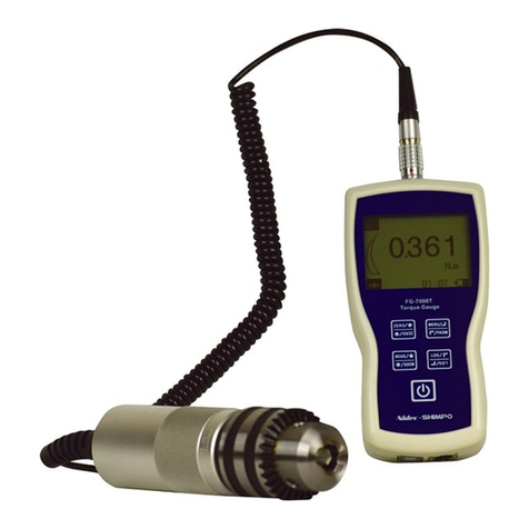 Nidec FG-7000T User manual