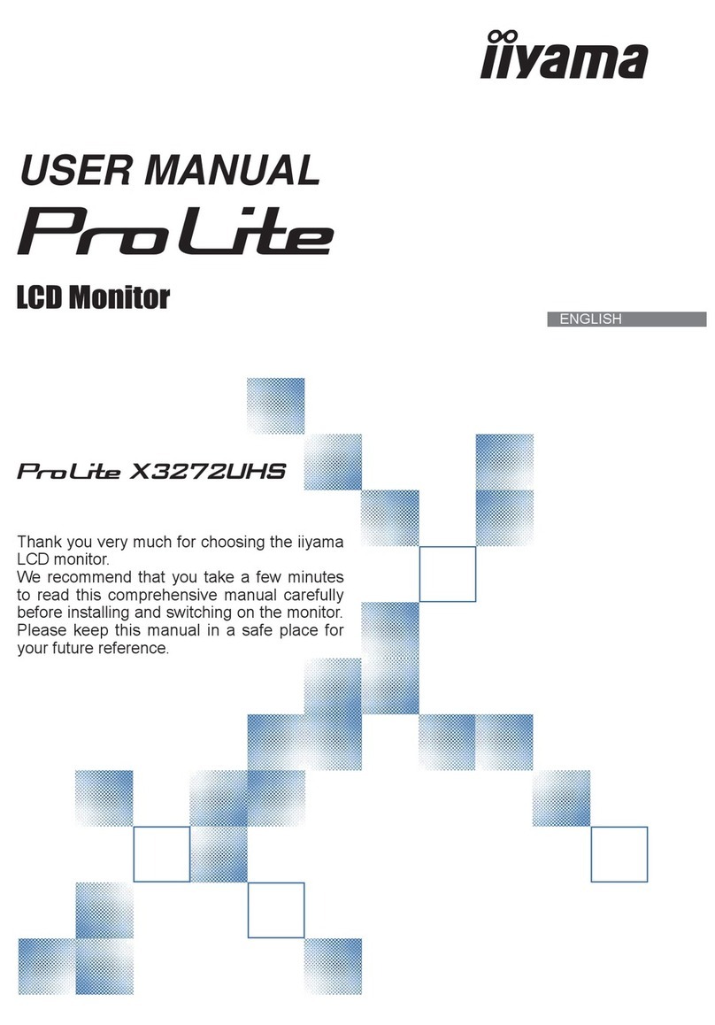 Iiyama ProLite X3272UHS-B1 User manual