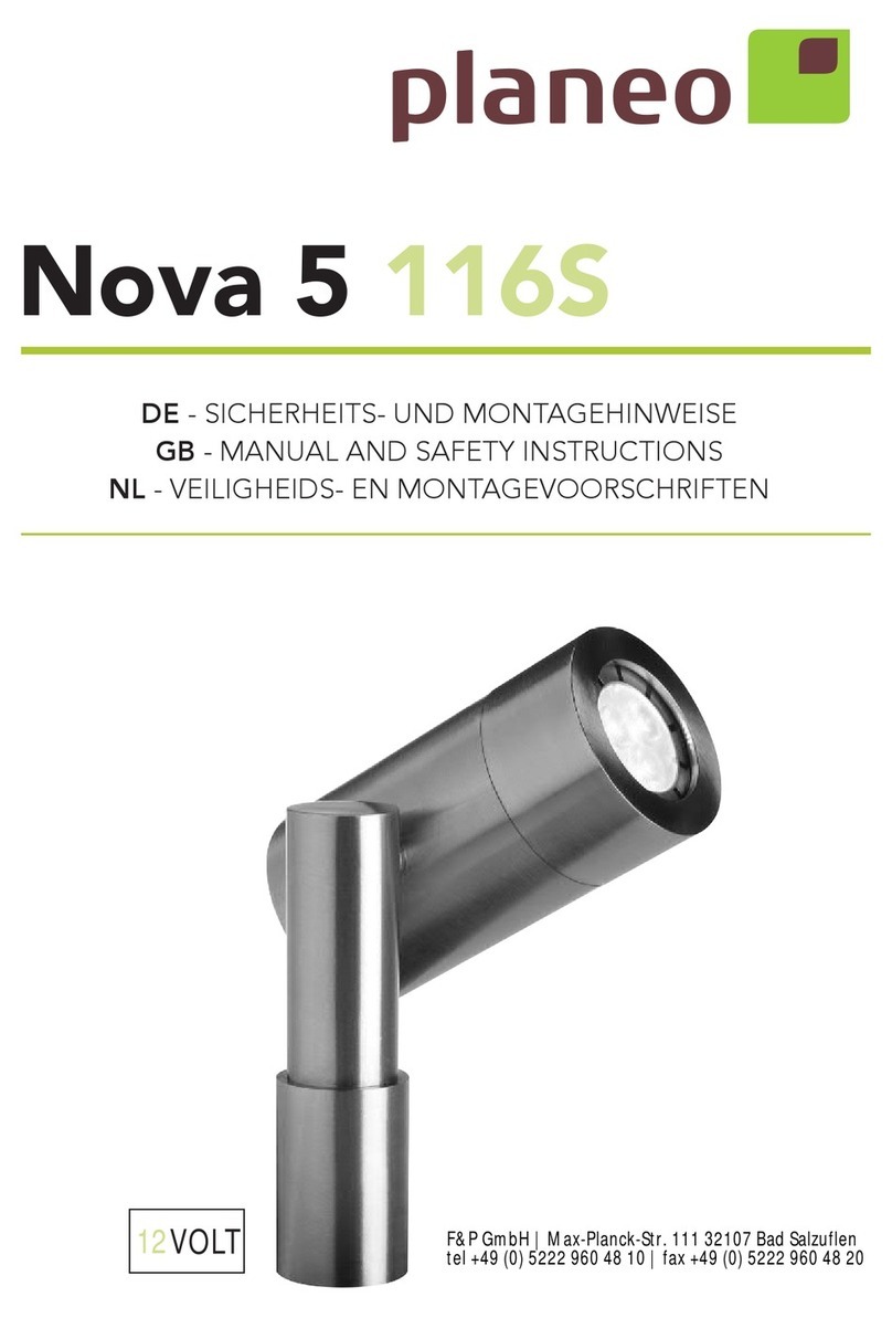 planeo Nova 5 Manual and safety instructions