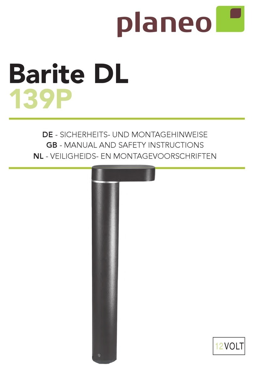 planeo Barite DL Operator's manual
