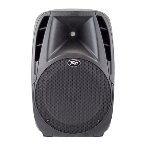 Peavey PBK15FM User manual