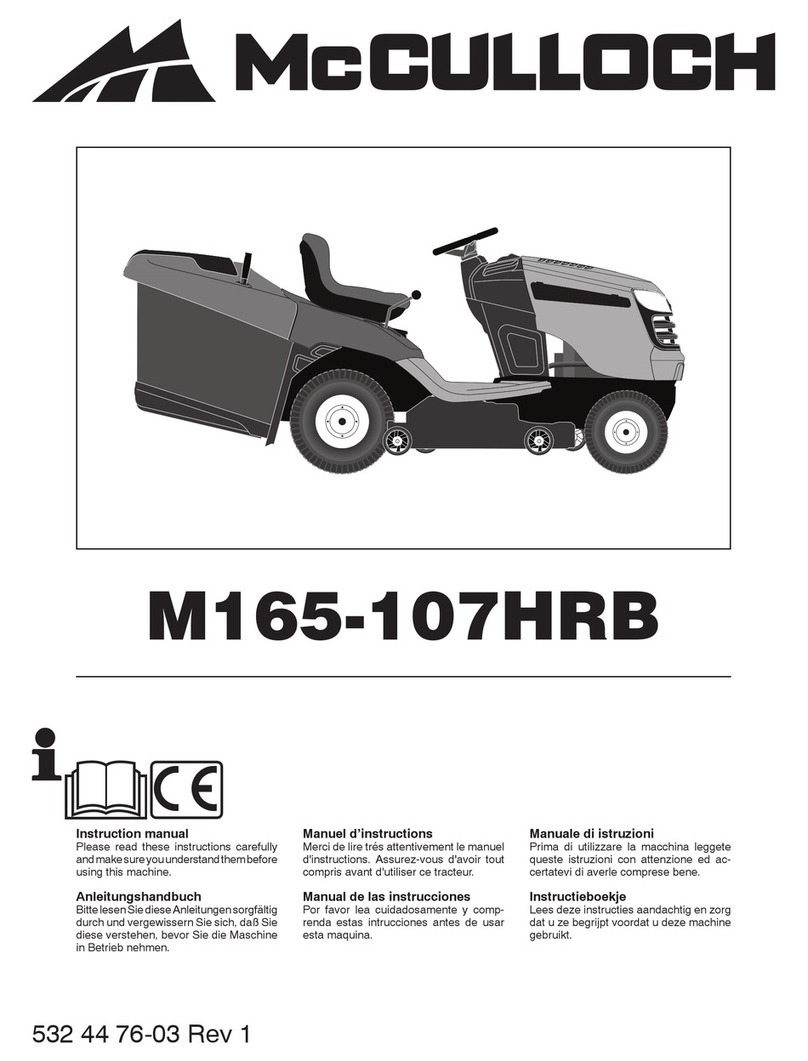 McCulloch M165-107HRB instruction manual
