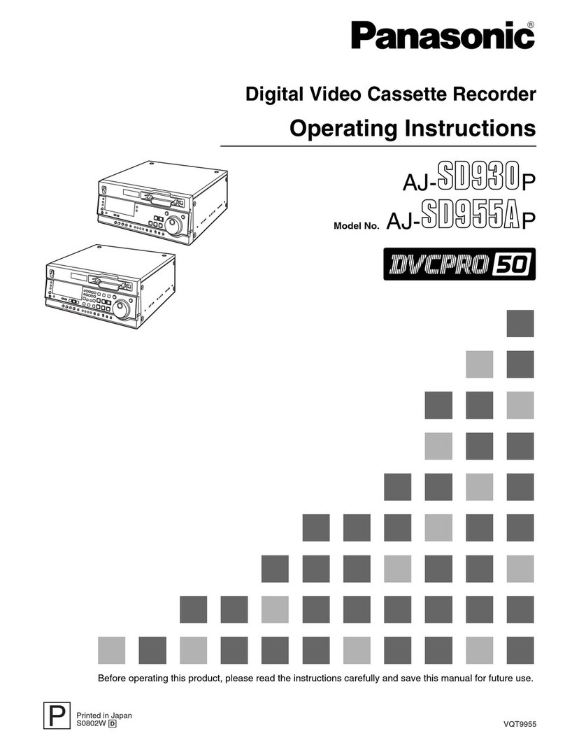 Panasonic AJSD930P User manual Panasonic AJSD930P User manual