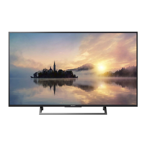 Sony BRAVIA KD-65X7002E User manual