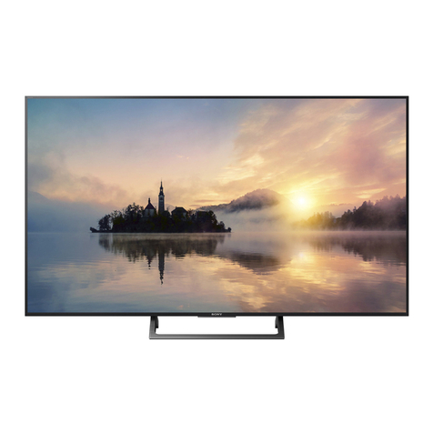 Sony BRAVIA KD-55X7000E User manual