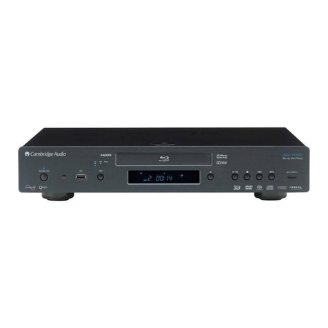 Cambridge Audio Azur 752CXU manual