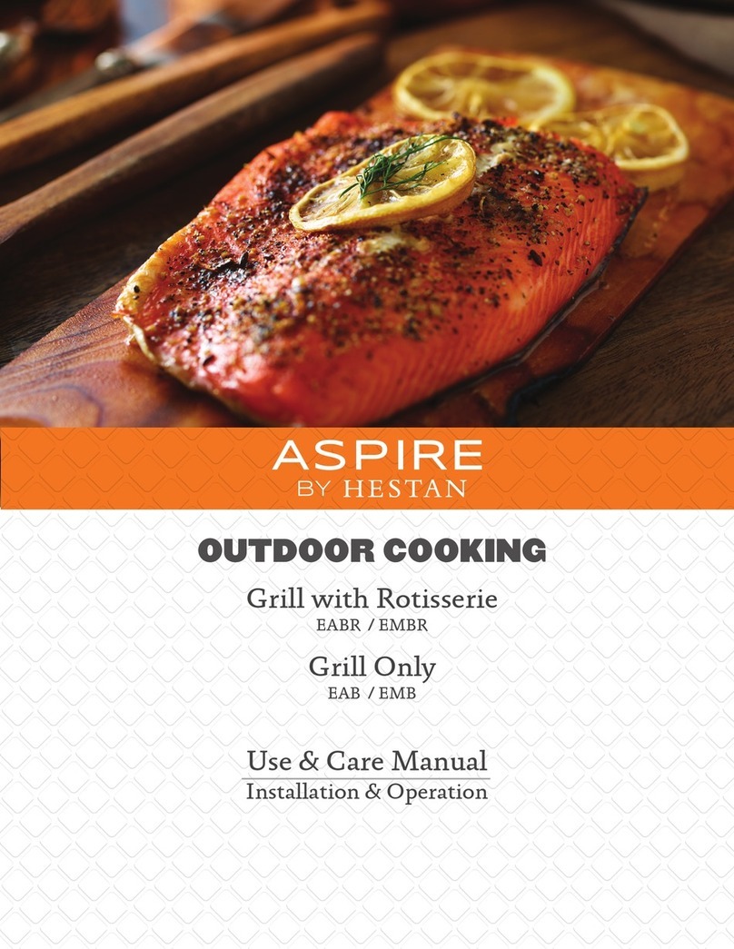hestan Aspire EABR Use & care manual