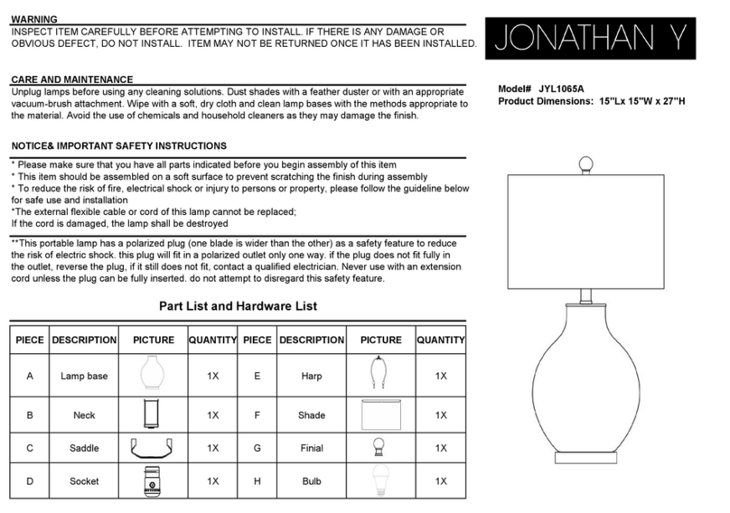 JONATHAN Y JYL1065A manual