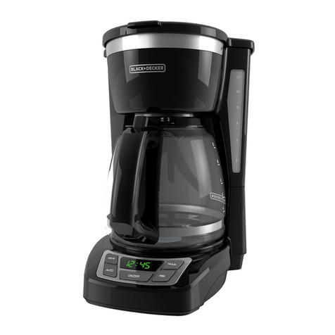 Black & Decker CM1165 Series User manual