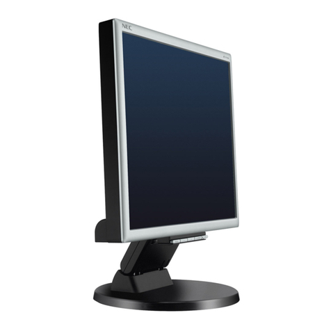 NEC NECE171M User manual
