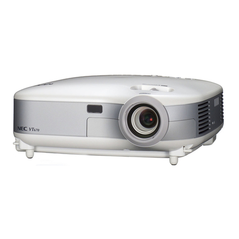NEC VT570 Series installation guide