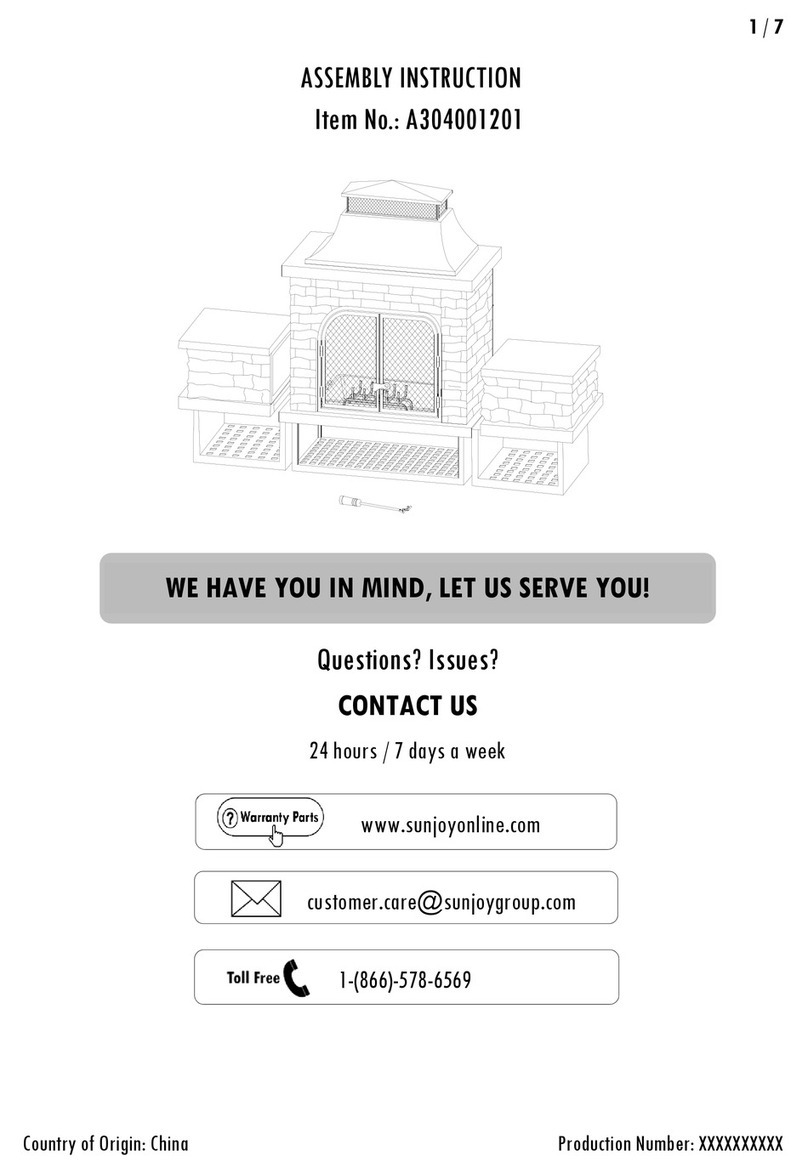 Sunjoy A304001201 Assembly instruction