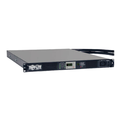Tripp Lite PDU330AT6L15 owner's manual