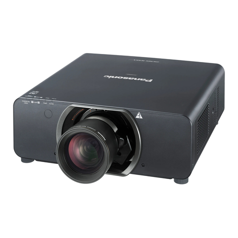 Panasonic PT-DW105XEA Operating instructions