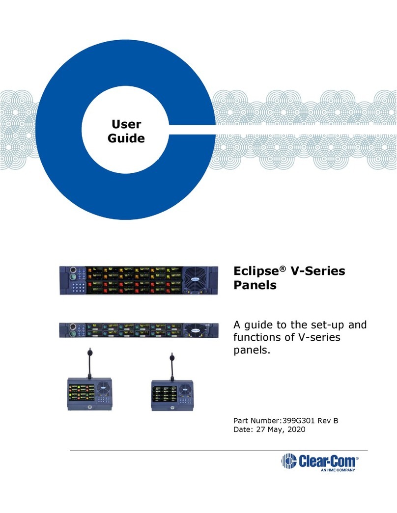 HME Clear-Com Eclipse V-Series user guide