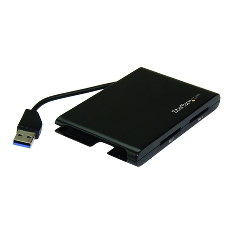 StarTech.com 2SD4FCRU3 User manual StarTech.com 2SD4FCRU3 User manual