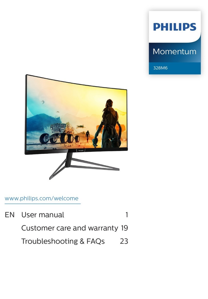 Philips Momentum 328M6FJRMB/69 User manual