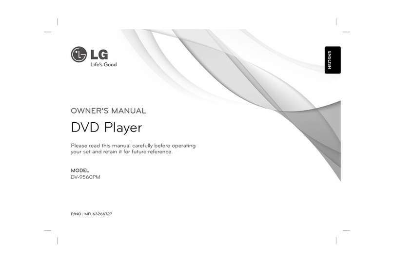 LG DV-9560PM User manual