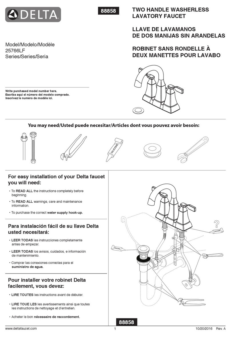 Delta 25766LF User manual