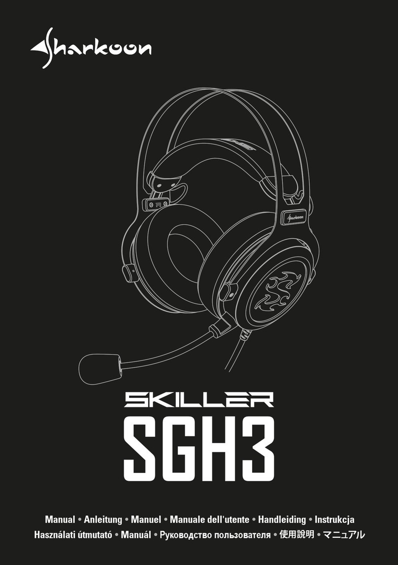 Sharkoon Skiller SGH3 manual