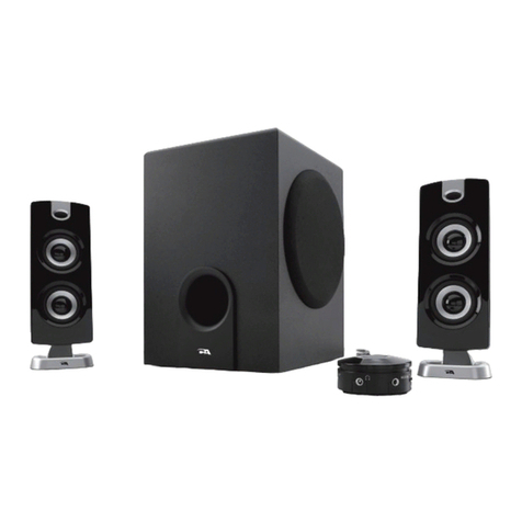 Cyber Acoustics CA-3602FFP owner's guide Cyber Acoustics CA-3602FFP owner's guide
