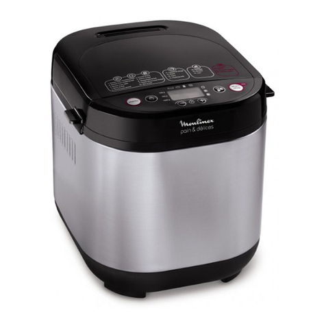 Moulinex Pain Plaisir Series manual