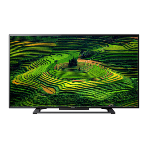 Sony BRAVIA KDL-40R350D operating instructions