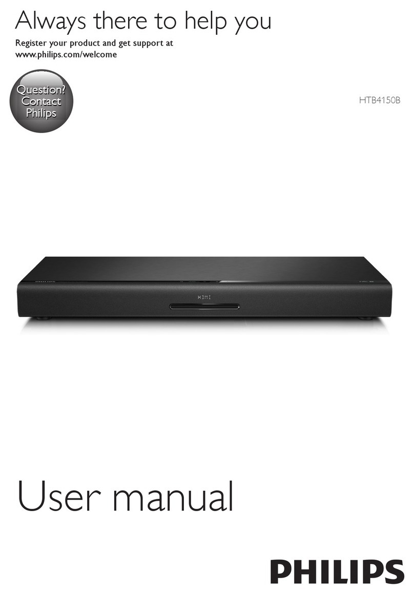 Philips HTB4150B/98 User manual