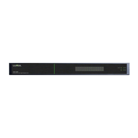 Luxul AMS-2624P-E User manual