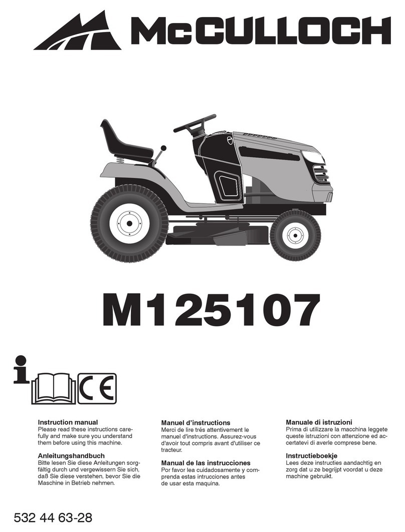 McCulloch M125107 manual