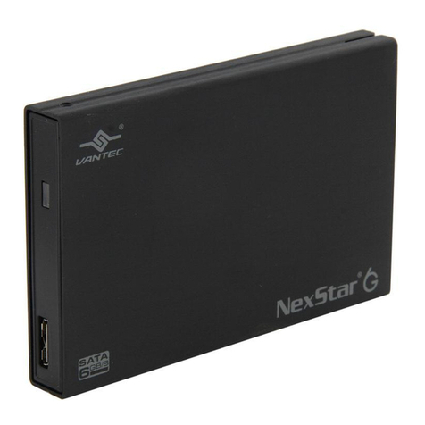 Vantec NST-266S3-BK User manual Vantec NST-266S3-BK User manual