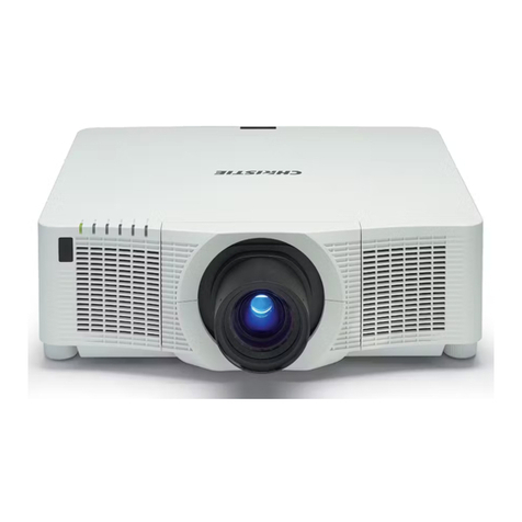 Christie LWU620i user manual