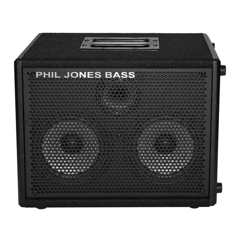 Phil Jones Bass CAB-27 owner's manual