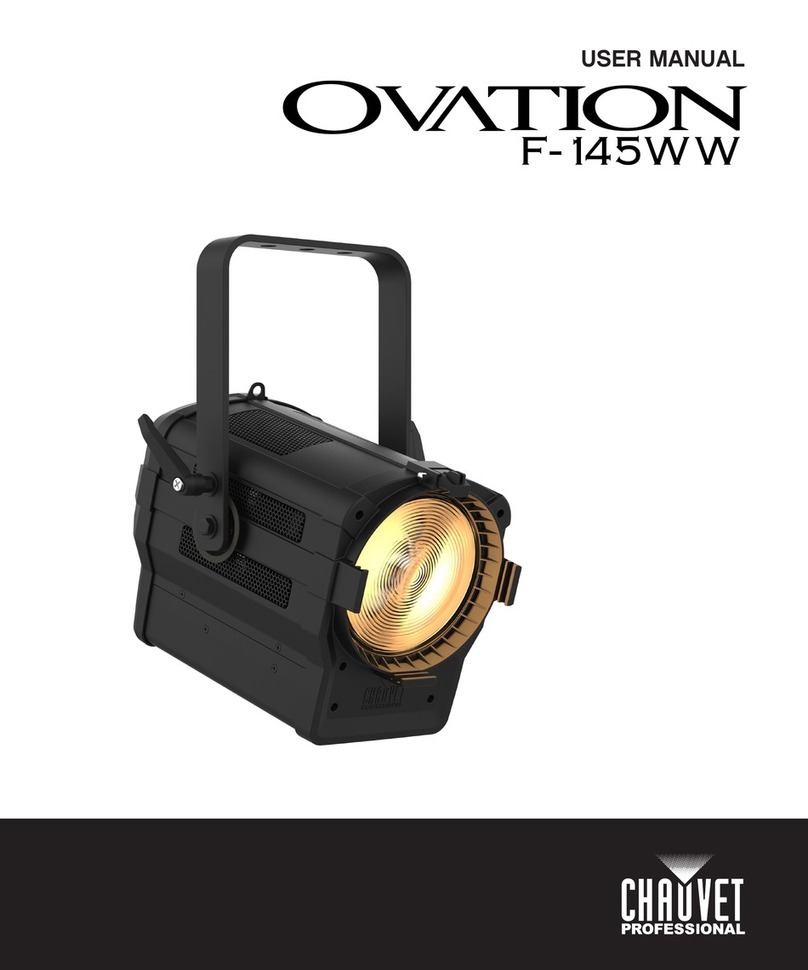 Chauvet Ovation F-145WW user manual