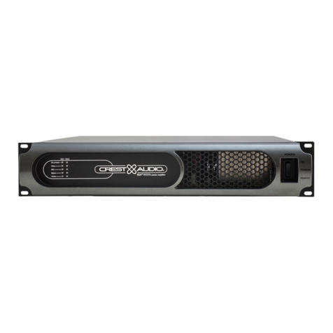 Crest Audio CLh 6000C User manual