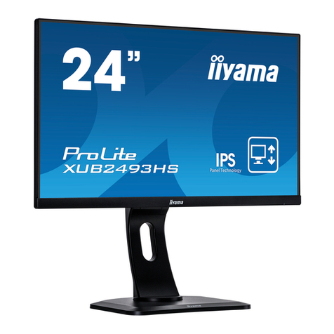 Iiyama ProLite XUB2493HS User manual