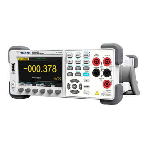 SIGLENT SDM3055 User manual