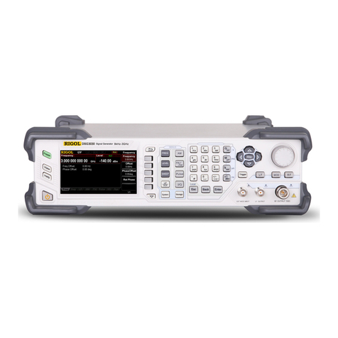 Rigol DSG3030-IQ User manual