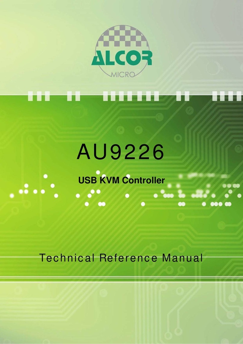 Alcor Micro AU9226 Product manual