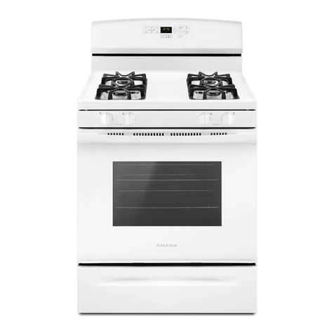 Amana AGR6603SFW1 User manual